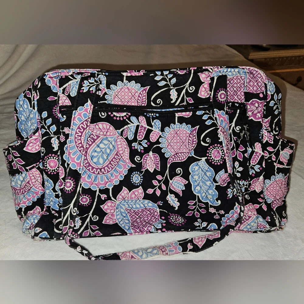 Vera Bradley Diaper Bag In Alpine Floral - Picture 2 of 13